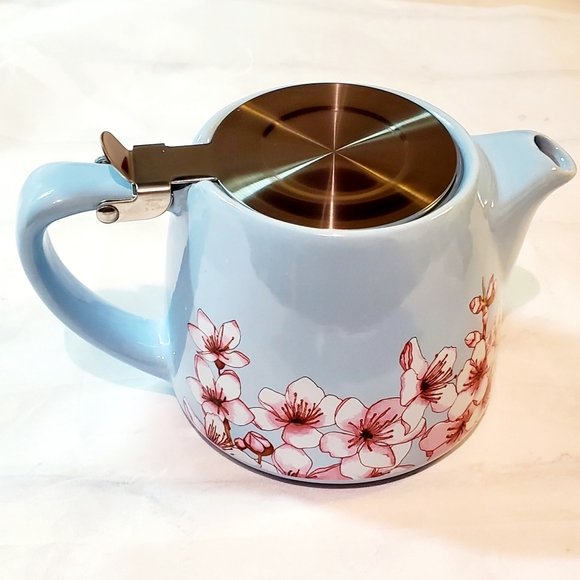 Alfred Ceramic and Stainless Steel Teapot New